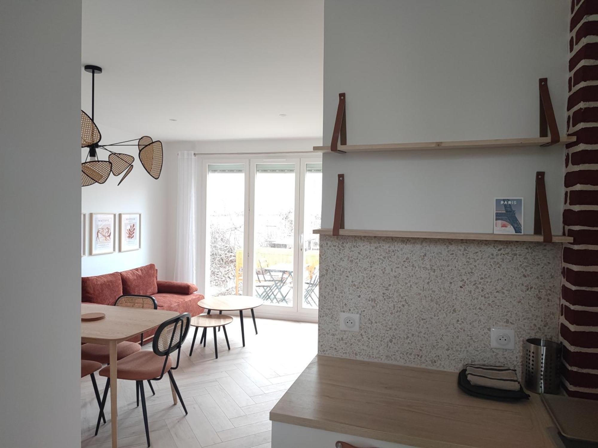Appartement D'Architecte Avec Vue Sur Jardin La Courneuve Εξωτερικό φωτογραφία